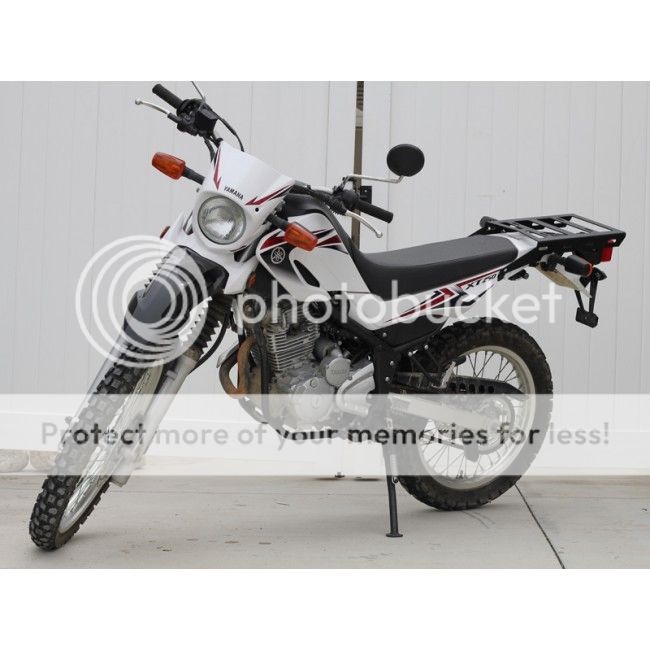 Black Cargo Luggage Rack Carrier fits 0816 Yamaha XT250 eBay